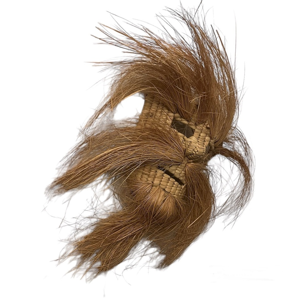 Skinwalker Ranch Shape-Shifter Straw Mask / Scarecrow Wall Decor Perfect Vintage